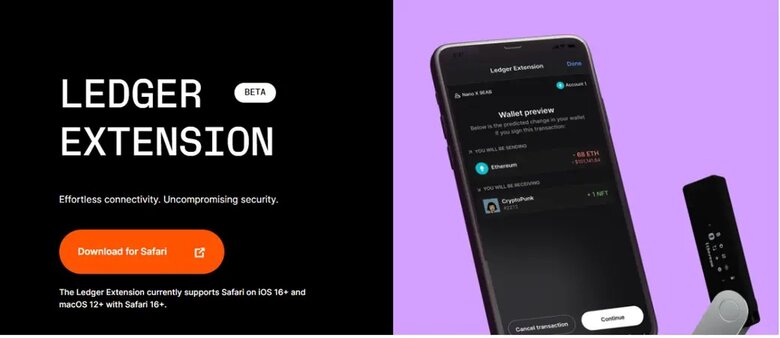 Ledger wallet extension 