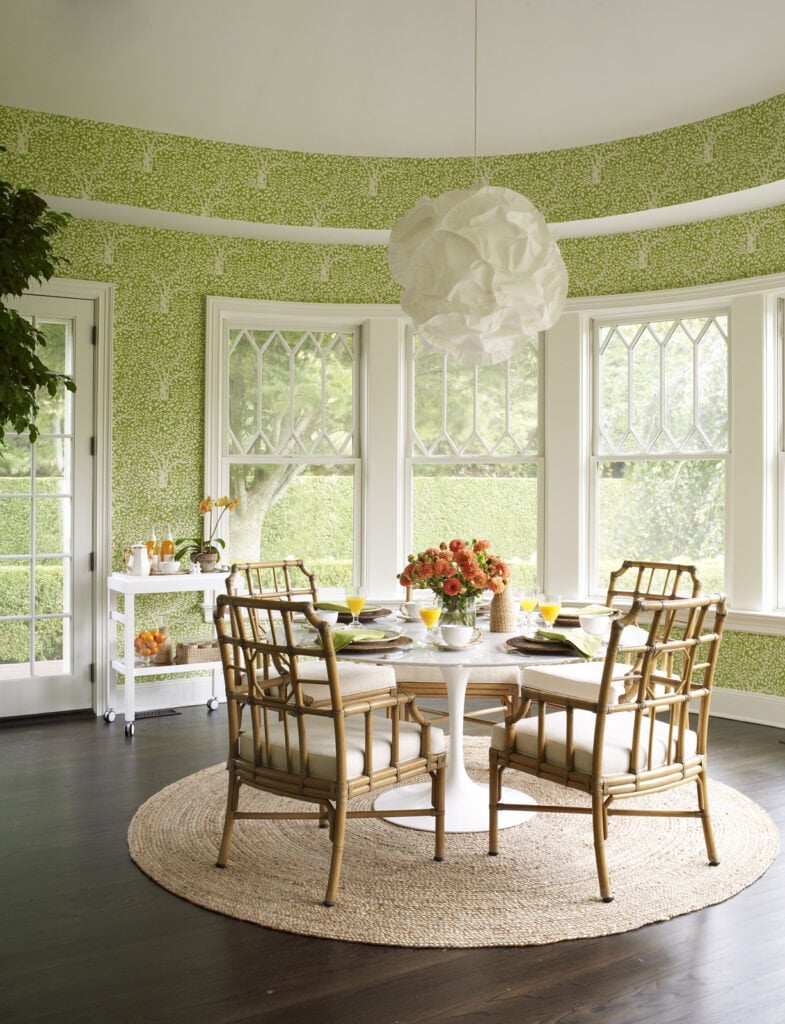 Meg Braff Designs Southampton home breakfast room