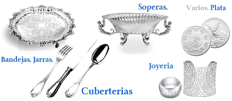 Véndanos su plata Cuberteria plata