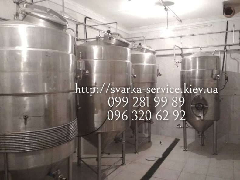 емкости для пивоварения