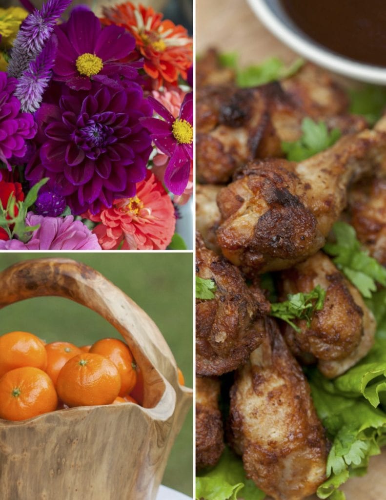 Smokin' Sweet Chicken Wings with Cherry Barbecue Glaze