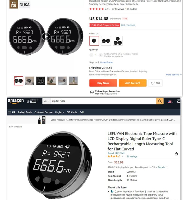 product on aliexpress