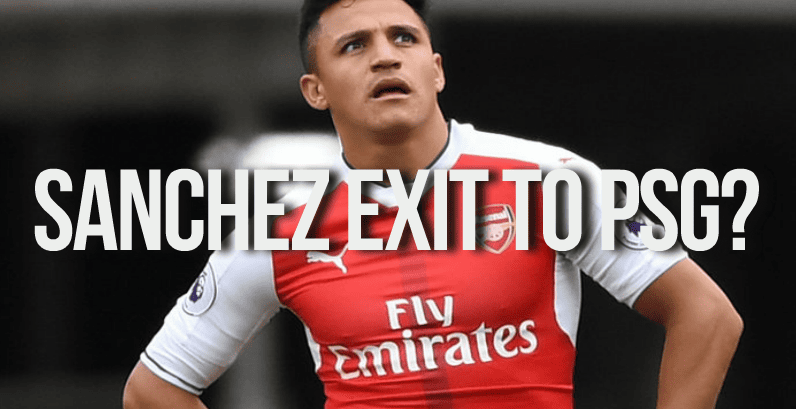 Alexis Sanchez News Striker heading to PSG