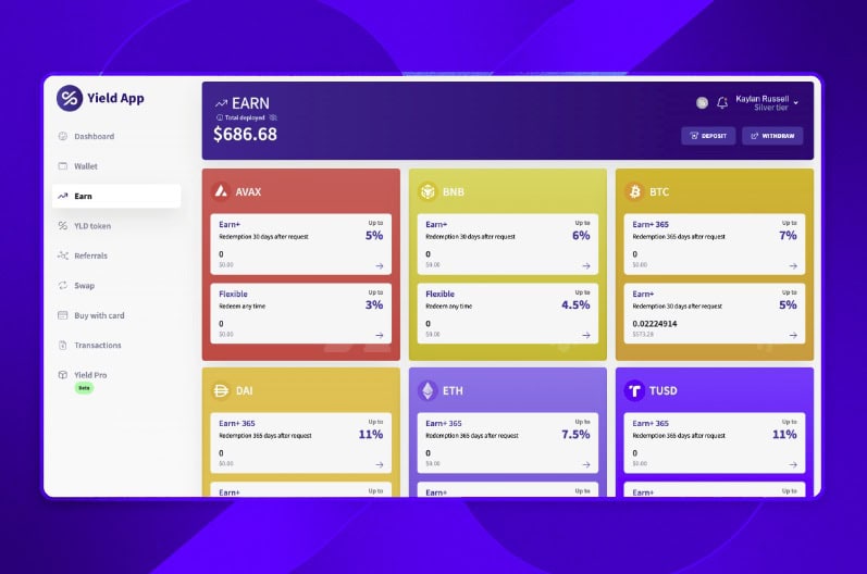 Yield App Earn