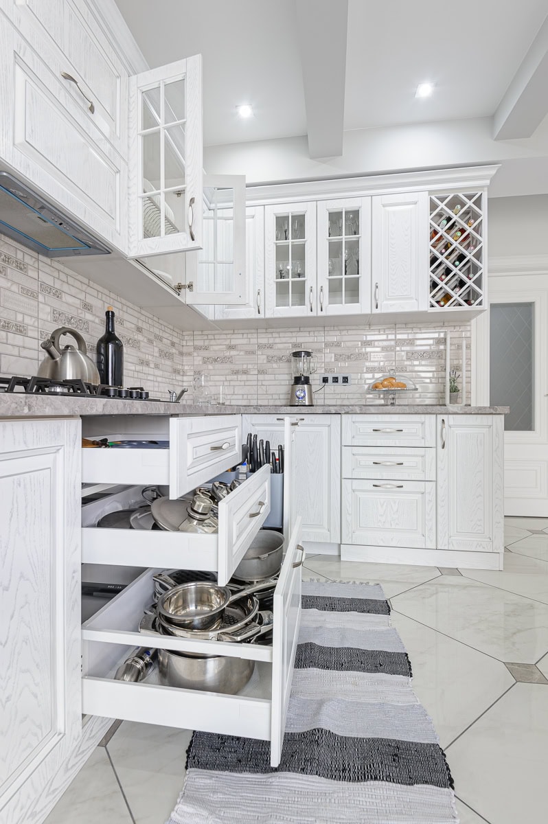 kitchen drawer organization utensils