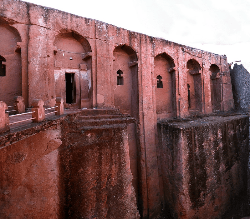 Etiyopya Hristiyanlarının Kutsal Bölgesi Lalibela cebrail ve afaelin evi