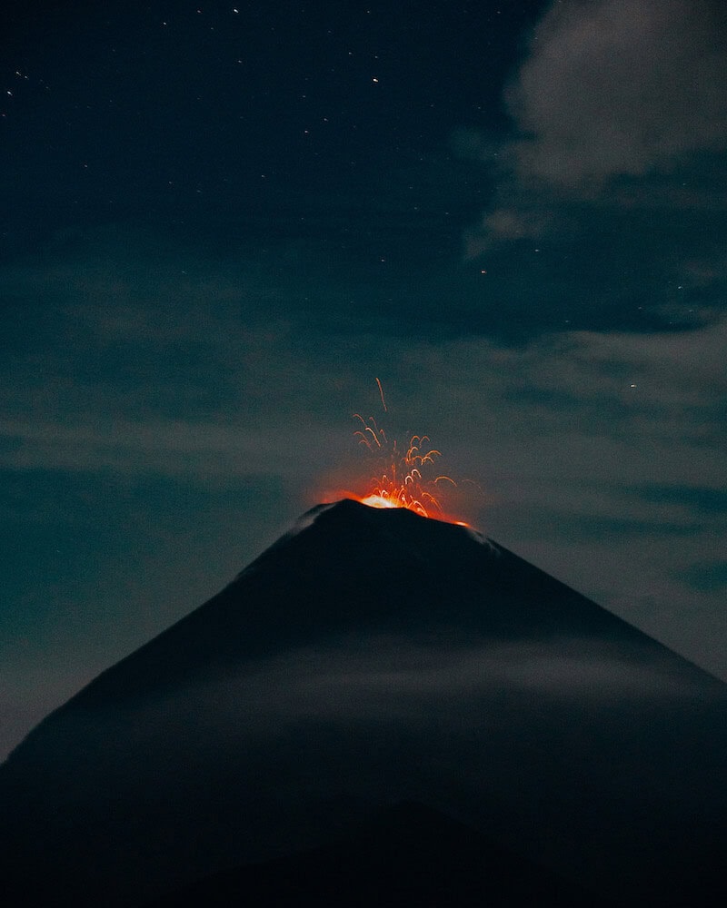 El Fuego Volcano Guatemala