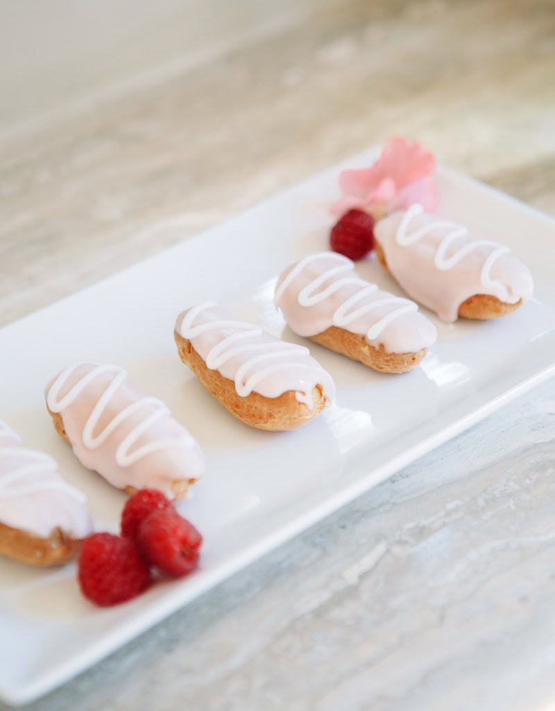 Spring Pastel Eclairs