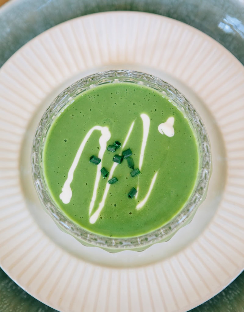 Minty Pea Soup