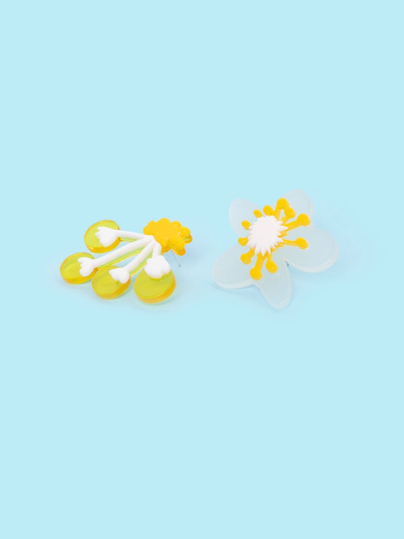 Pendientes Yellow Bloom fondo