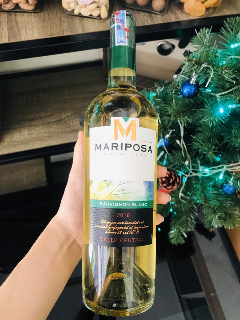 VANG CHILE MARIPOSA TRẮNG