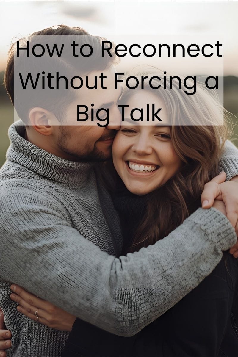 how to reconnect in a relationship blog cover,