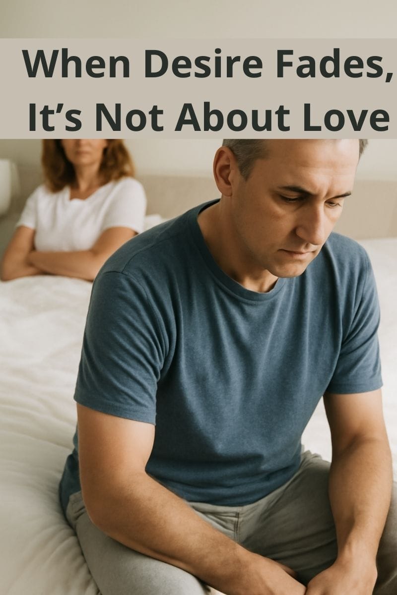 why men lose desire blog cover,