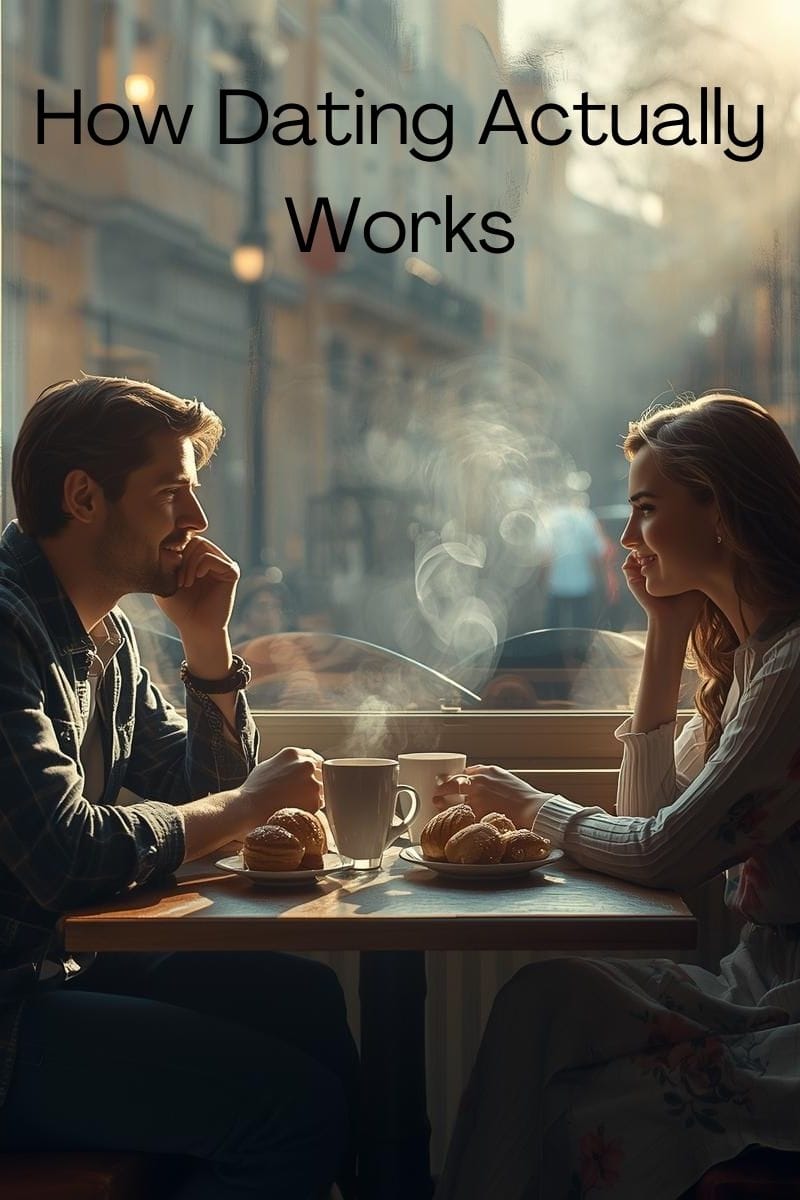 how dating actually works blog cover,