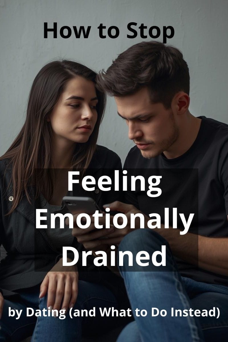 how to stop feeling emotionally drained by dating blog cover,