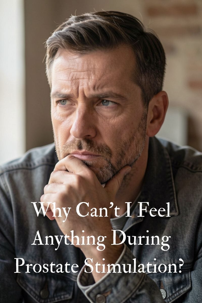 cover image of a thoughtful man thinking about why he doesn't feel anything,
