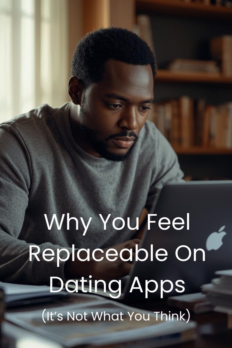 Why You Feel Replaceable on Dating Apps (And What That Really Means)
