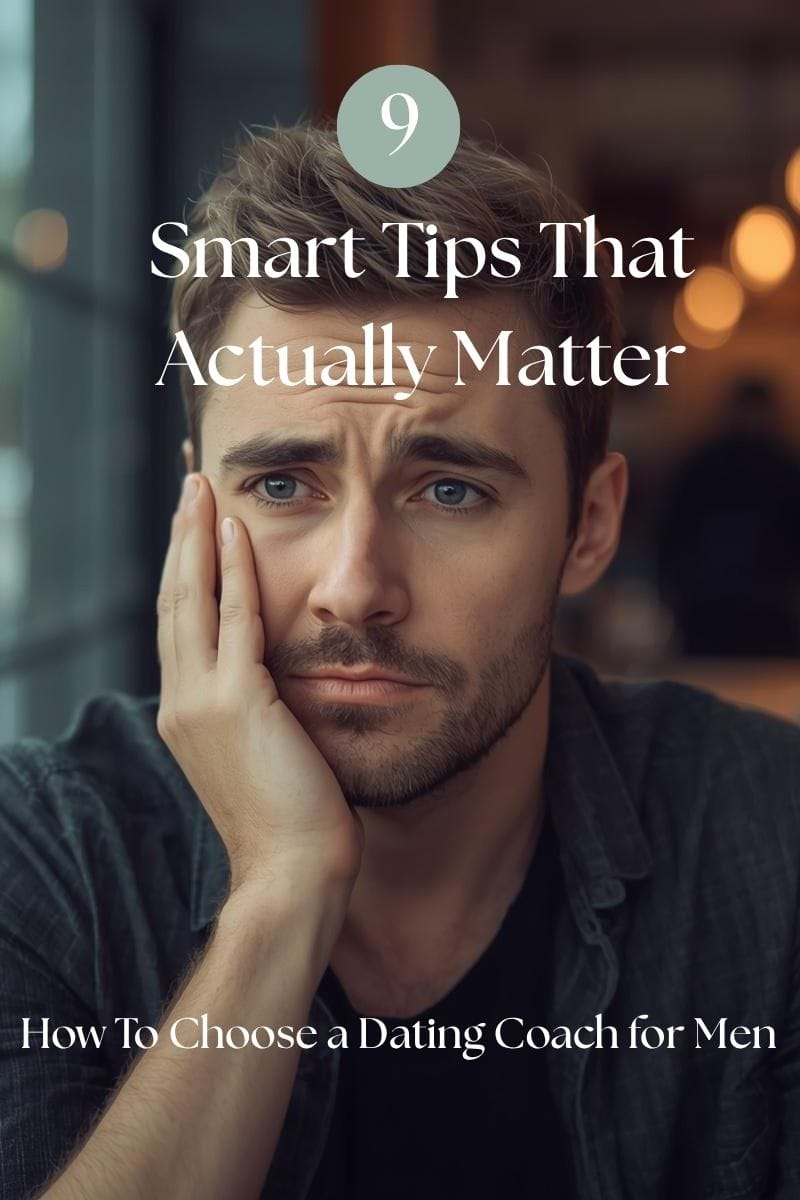 man looking like he is giving up on dating,
