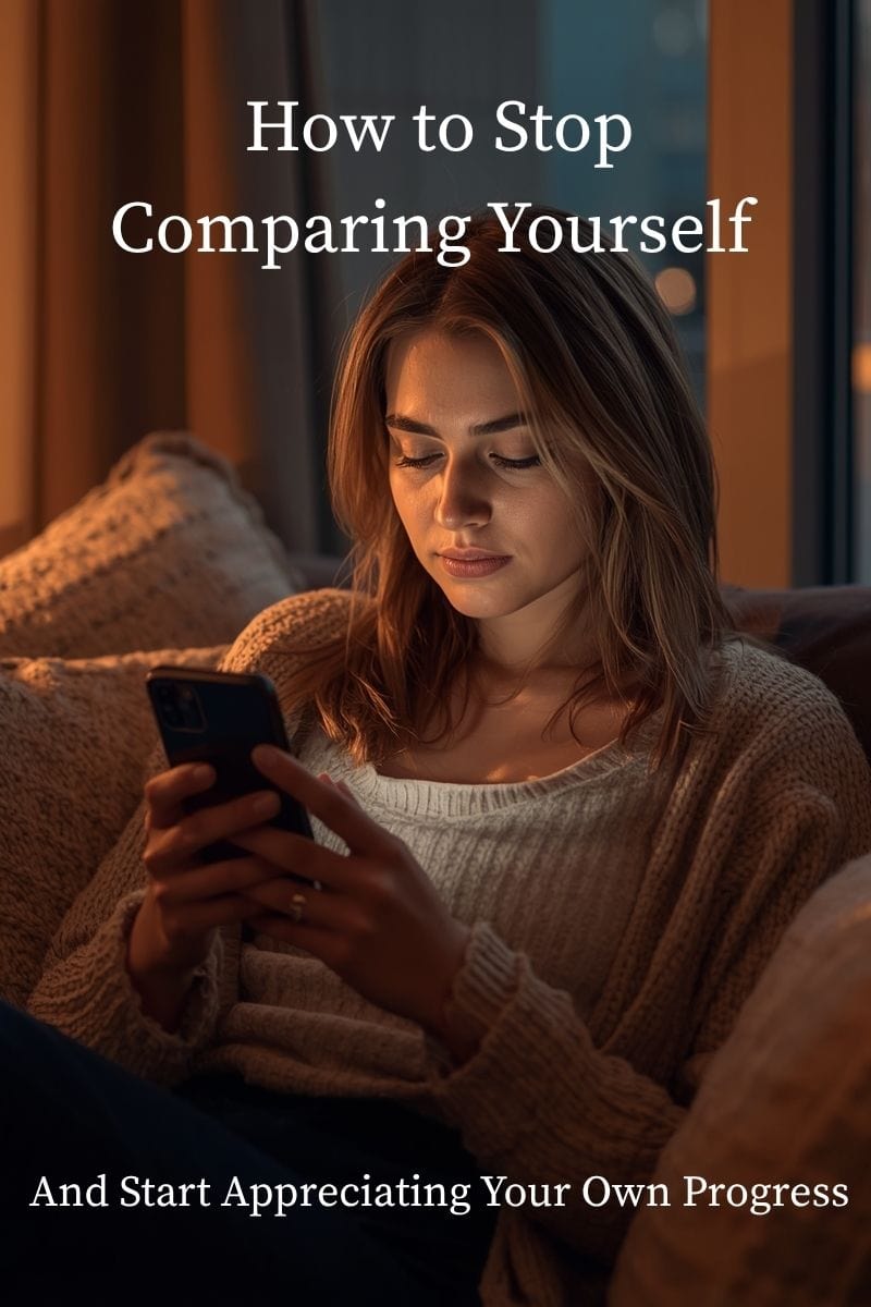 stop comparing yourself to other women on social media,