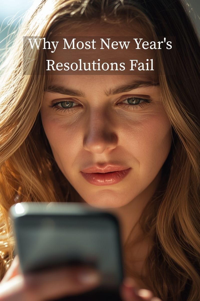 an image of a woman scrolling on her phone,