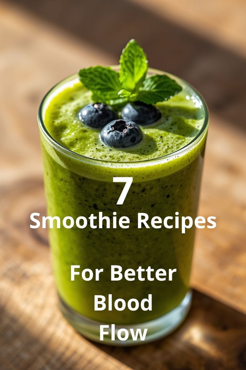 7 Smoothie Recipes for Better Blood Flow Naturally