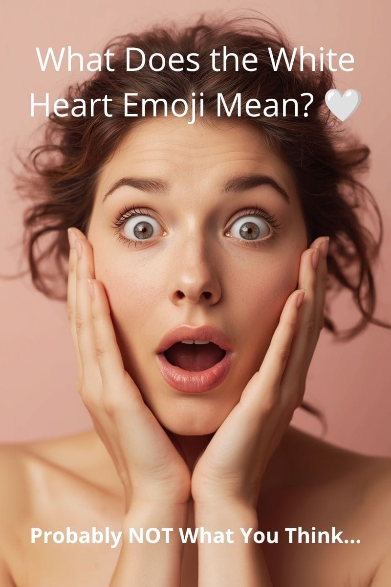 What Does the White Heart Emoji Mean? 🤍