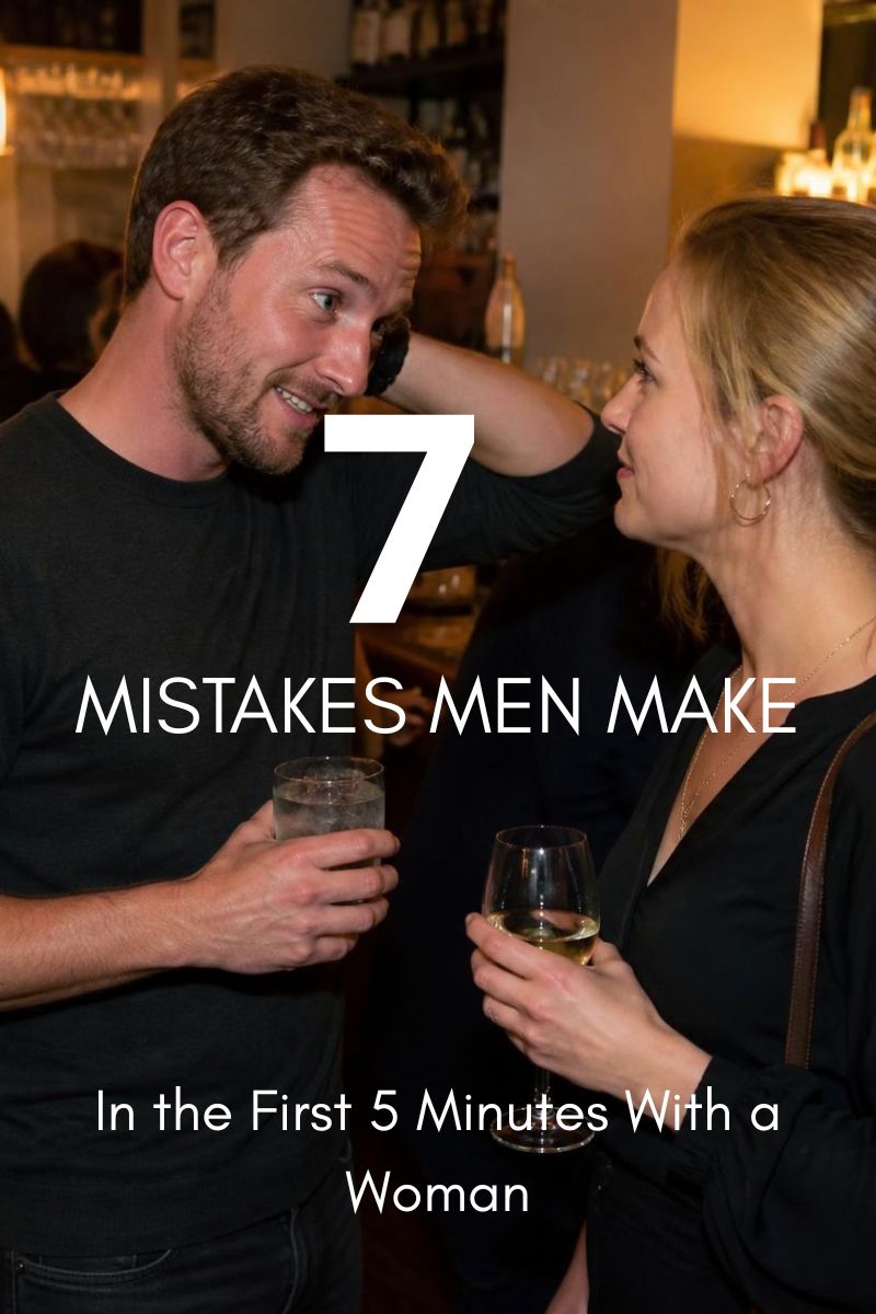 Stop Making These 7 Mistakes in the First 5 Minutes With a Woman 4 Stop Making These 7 Mistakes in the First 5 Minutes With a Woman