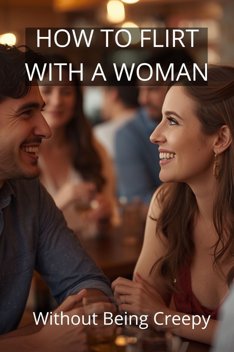 How to Flirt With a Woman in Person Without Being Creepy