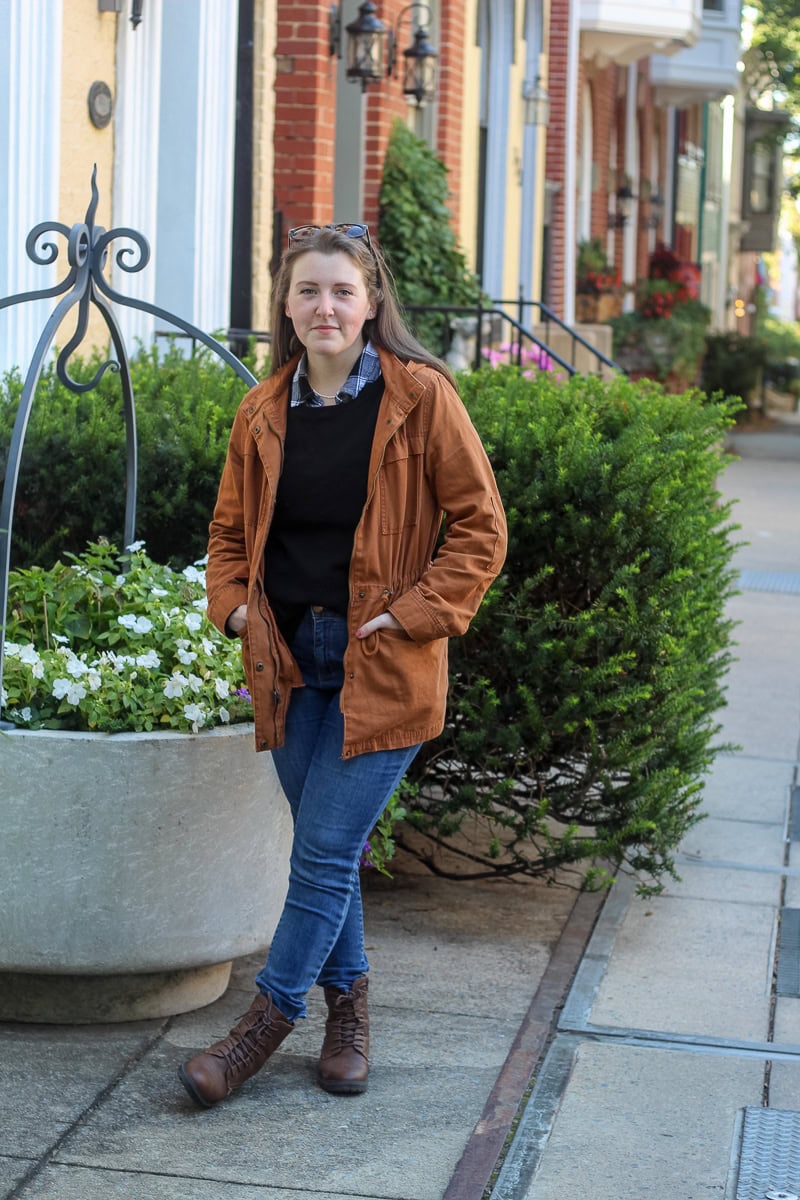 casual fall affordable outfit