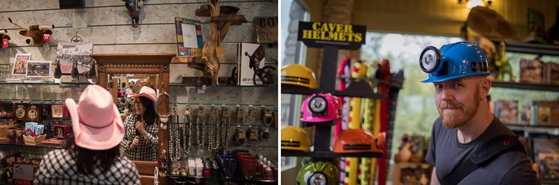 The gift shop at natural bridge caverns