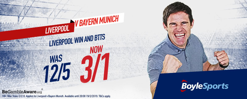 Liverpool Enhanced Odds