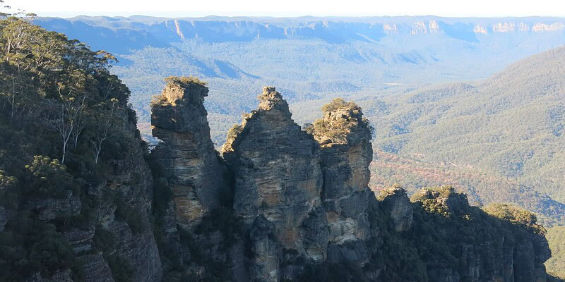 empty nest travel, blue mountains, three sisters