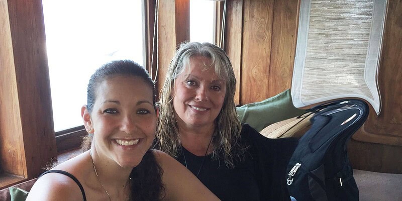 komodo, diving, travels with tam