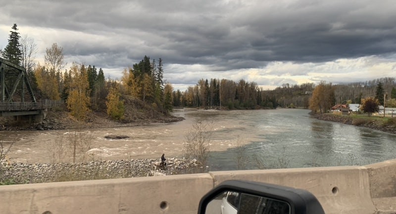 Telkwa River at the Bulkley River