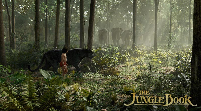 Elephants in "The Jungle Book", 2016