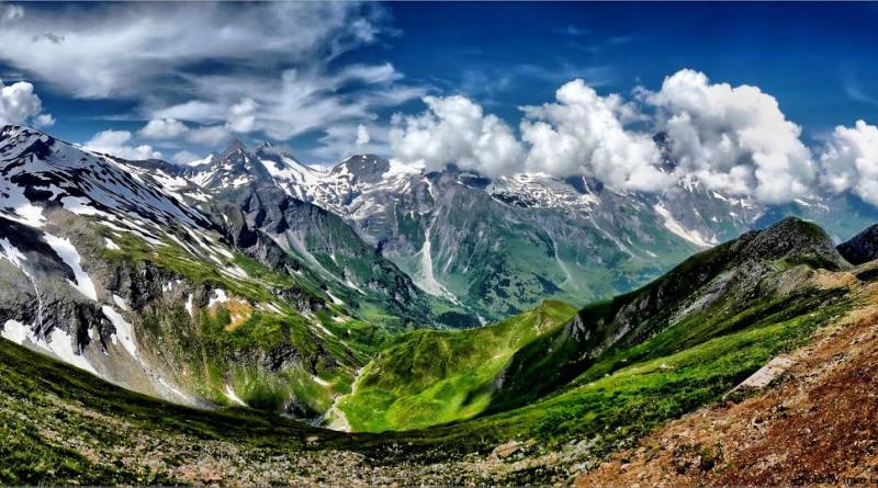 высокогорная дорога гросглокнер