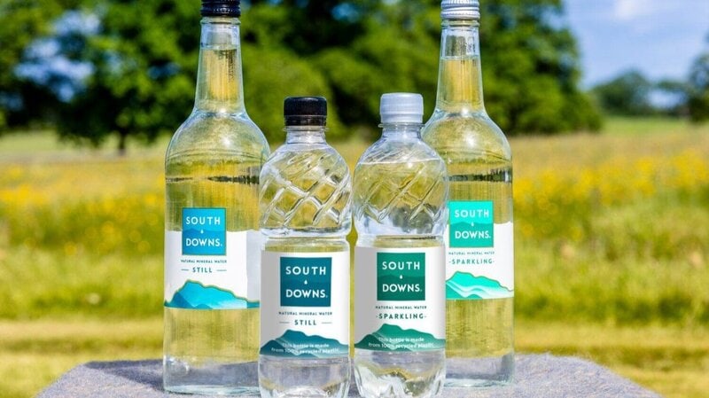 South Downs_Water Bottle Family rPET and Glass