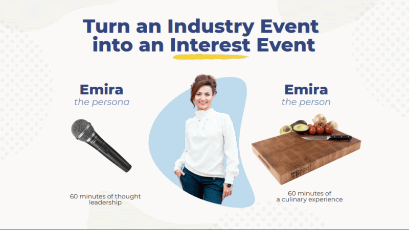 industry events vs interest events in personalization