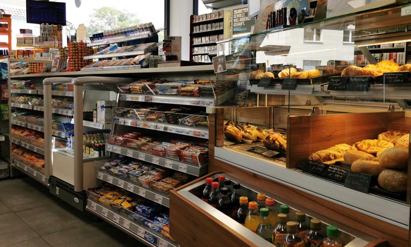Shop, Tankstelle-Mainz