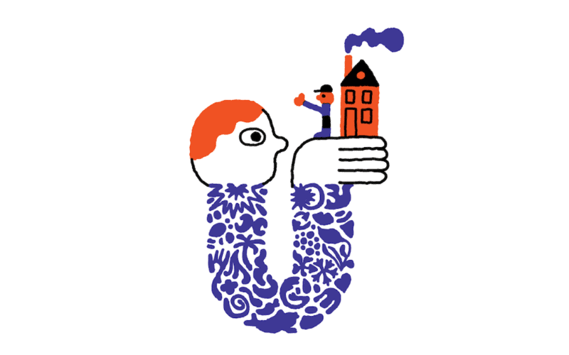 Unilever corporate strategy illustration