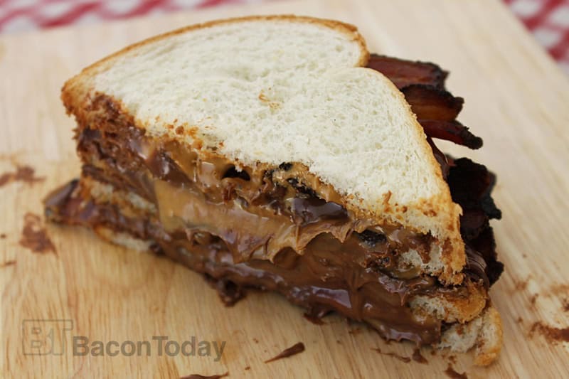 Bacon Peanutella Afternoon Snackwich - Bacon Today