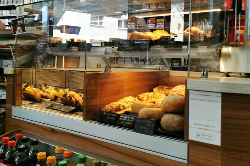 Backshop, Tankstelle Mainz, Mainz, Brötchen, Bäckerei, Kuchen, Brezel, frisch