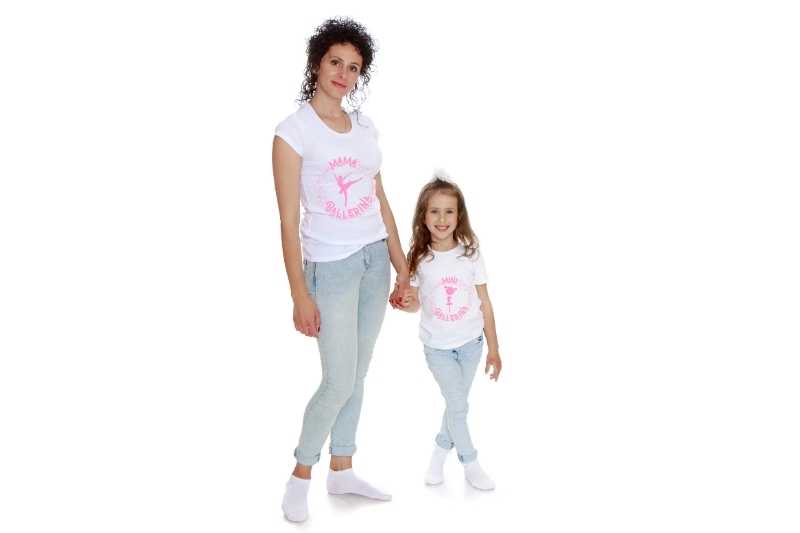 camisetas ballet madre hija