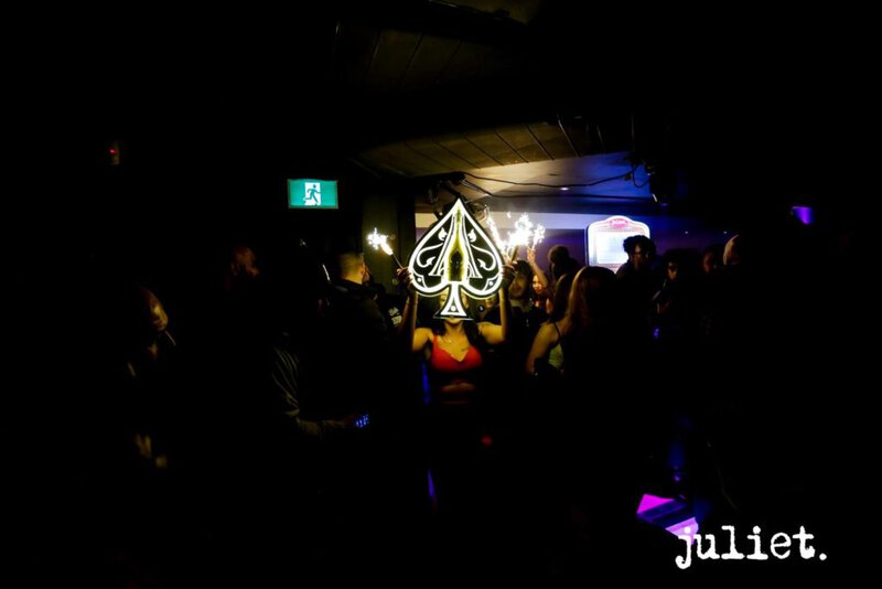 ACE OF SPADES Parade at Call Her Juliet Nightclub