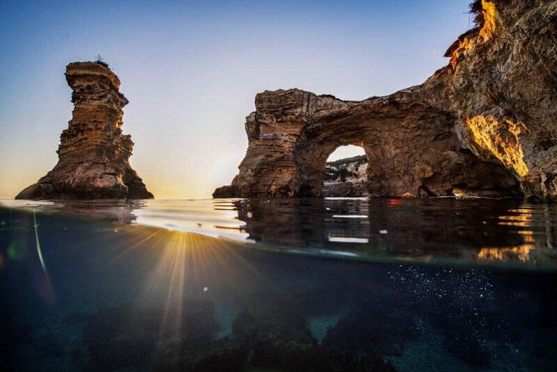 Bike tour Faraglioni e arco degli innamorati sant'andrea