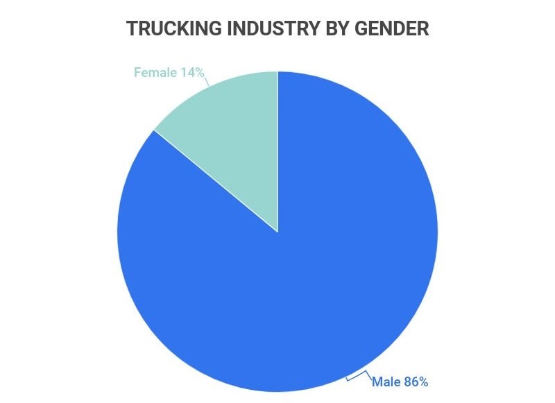 Truck Industry by Gender