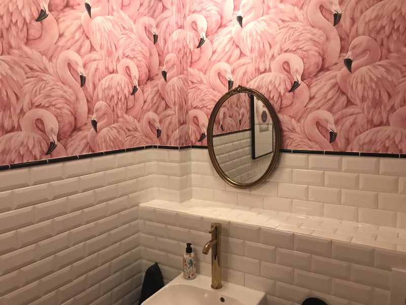 Flamingo toilet cafe Martinus Haarlem