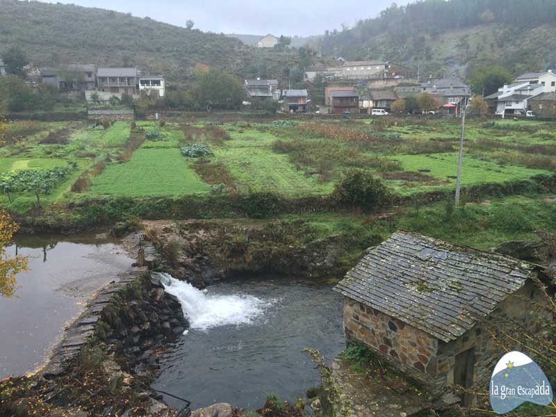 Río Cortensa español o río Onor en portugués