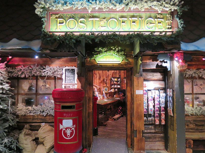 Santa Park - Cueva de los elfos de Papa Noel - Rovaniemi - Oficina de correos