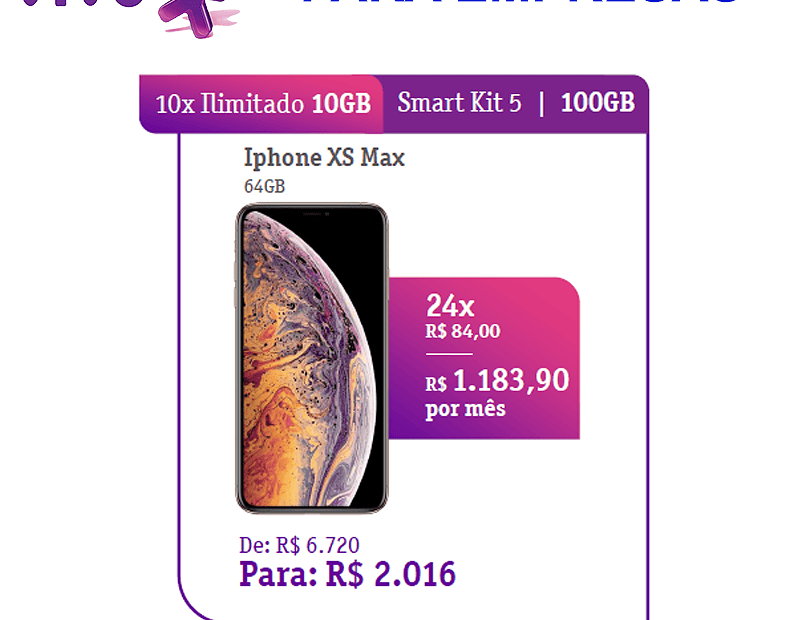 OFERTA VIVO IPHONE XS MAX